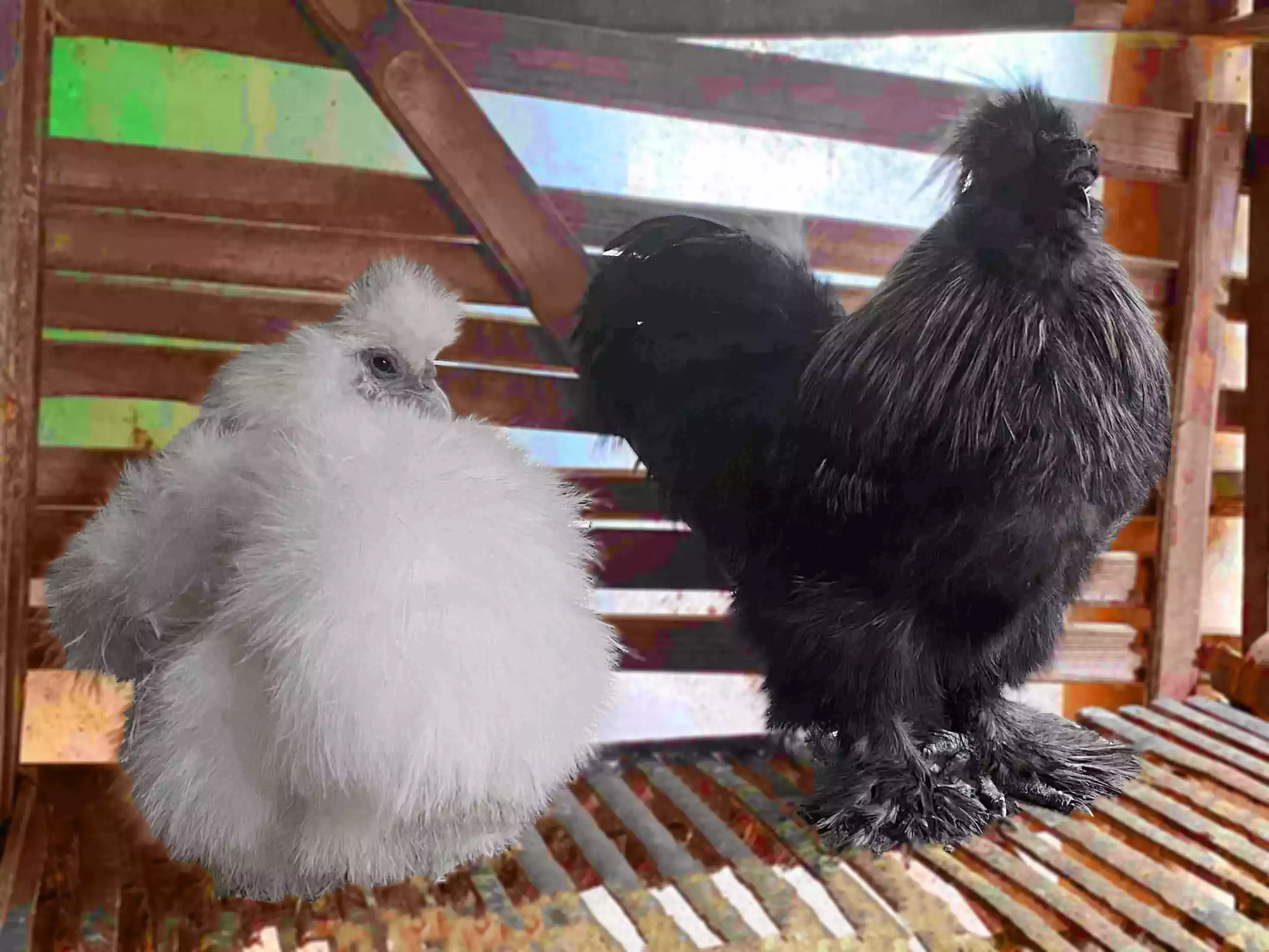 Ayam American Silkie